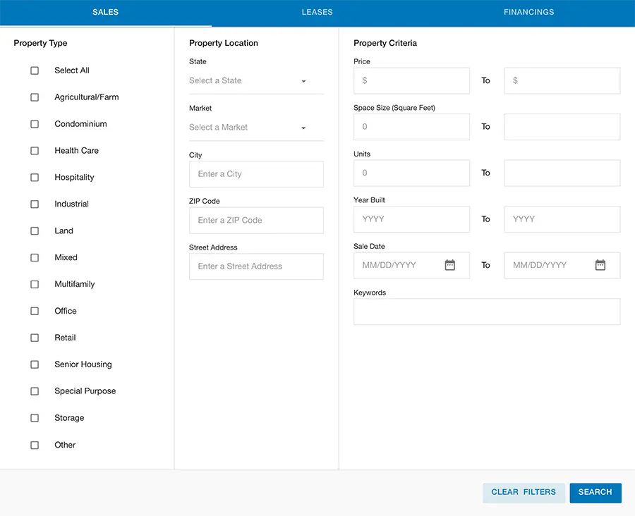 Preview Advanced Search